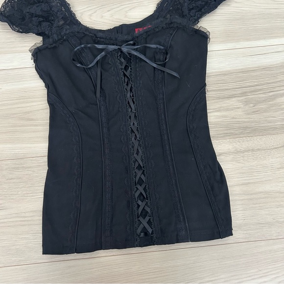 black tripp nyc lace up corset - Picture 3 of 9
